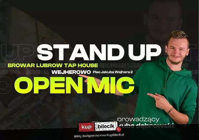 Stand-Up Wejherowo: Open Mic