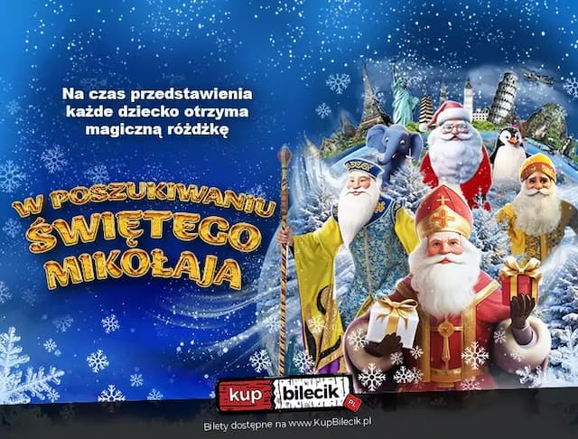 W Poszukiwaniu Świętego Mikołaja" - Interaktywny Świąteczny Spektakl dla Dzieci