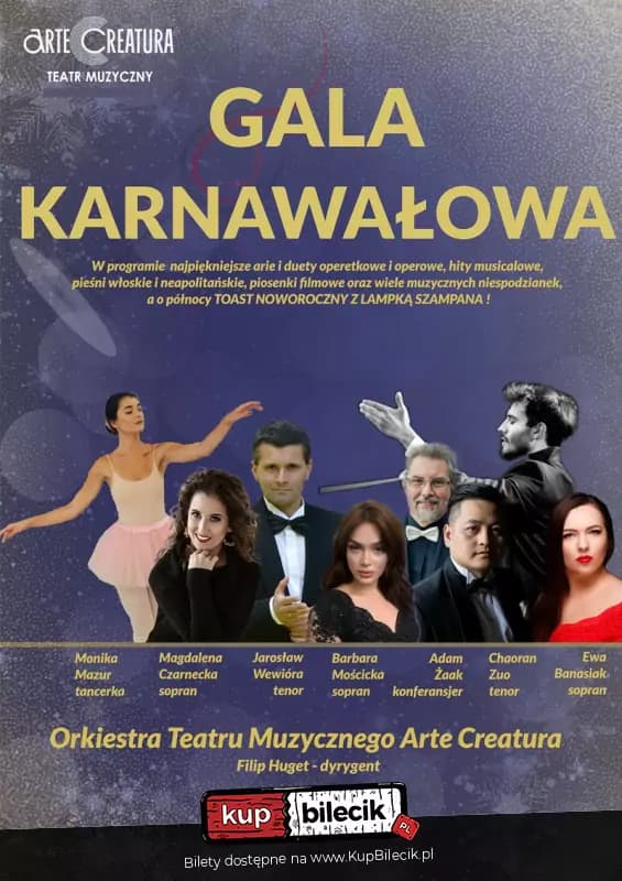 Gala Karnawałowa Arte Creatura