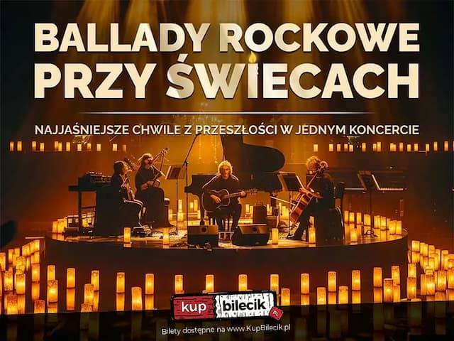 Ballady rockowe przy świecach