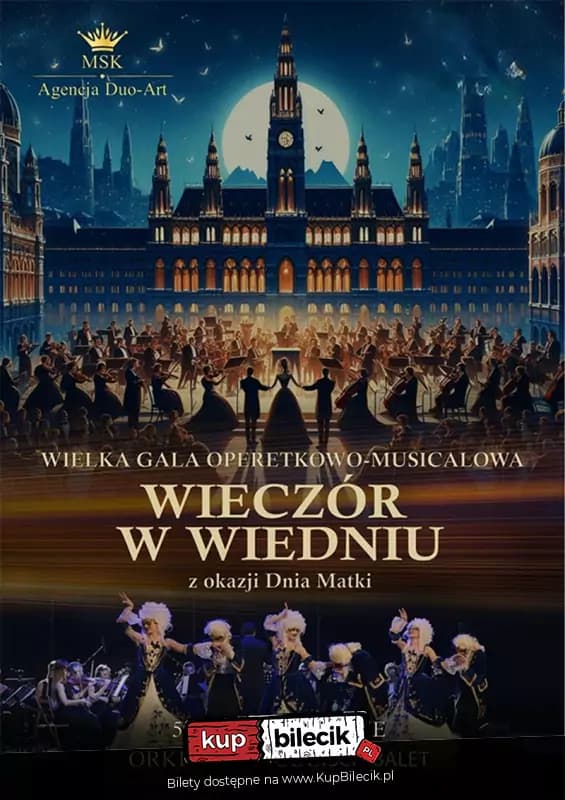 Wielka Gala Operetkowo-Musicalowa "Wieczór w Wiedniu"