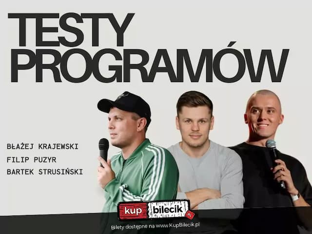 Testy programów: Puzyr | Krajewski | Strusiński