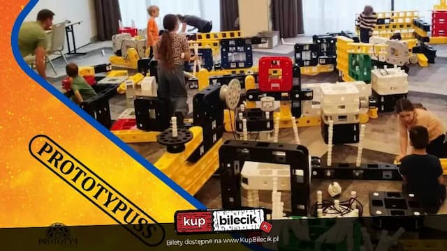 Prototypuss, zabawa klockami